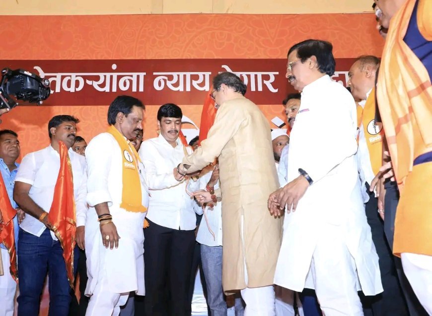 भारतीय जनता पक्षाचे माजी उप महापौर राजू शिंदे यांच UBT शिवसेना मध्ये प्रवेश