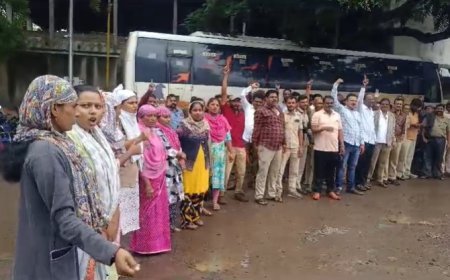 Aurangabad : ST BUS कर्मचाऱ्यांचे आजपासून आंदोलन, काही बस राहणार बंद