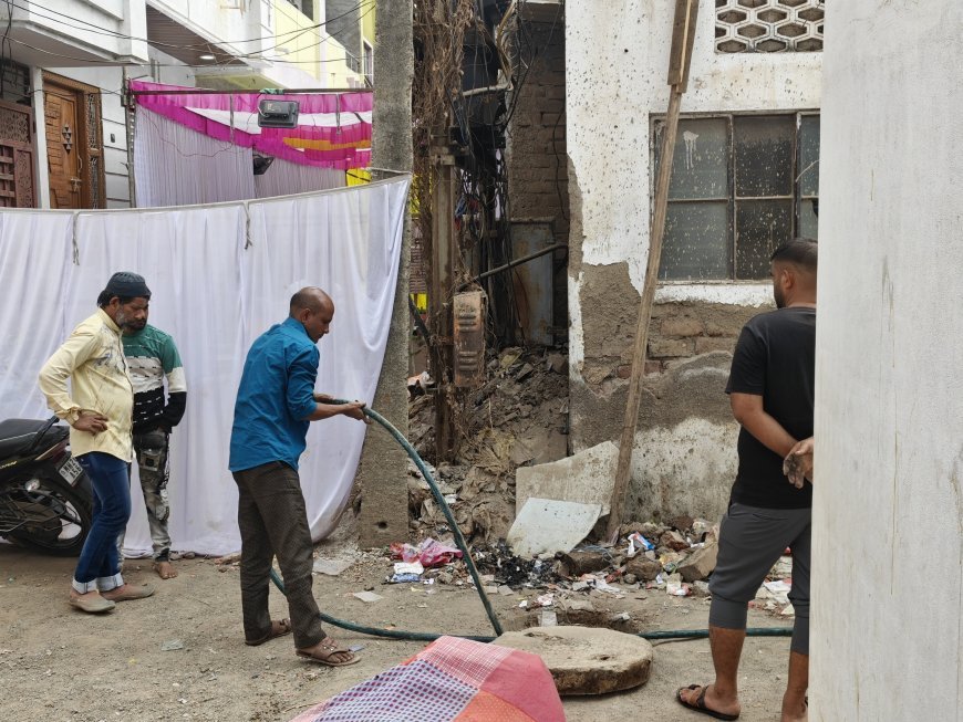 हरसुल येथील AIMIM नगरसेवक निवडून आल्यानंतर कामाला गती!