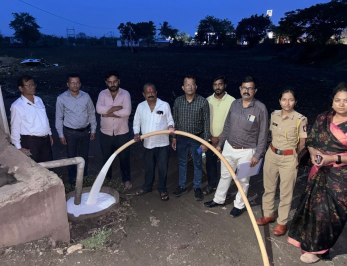 फुलंब्रीत भेसळीच्या दुधाचा मोठा पर्दाफाश! ३,५०० लिटर संशयित दूध जप्त; दोन डेअरींना टाळे