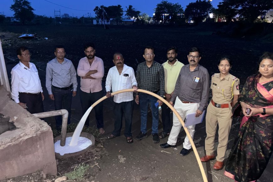 फुलंब्रीत भेसळीच्या दुधाचा मोठा पर्दाफाश! ३,५०० लिटर संशयित दूध जप्त; दोन डेअरींना टाळे